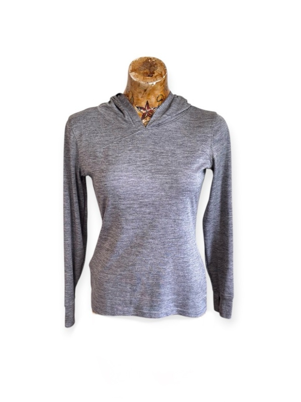 Old Navy hood top athletic gray small